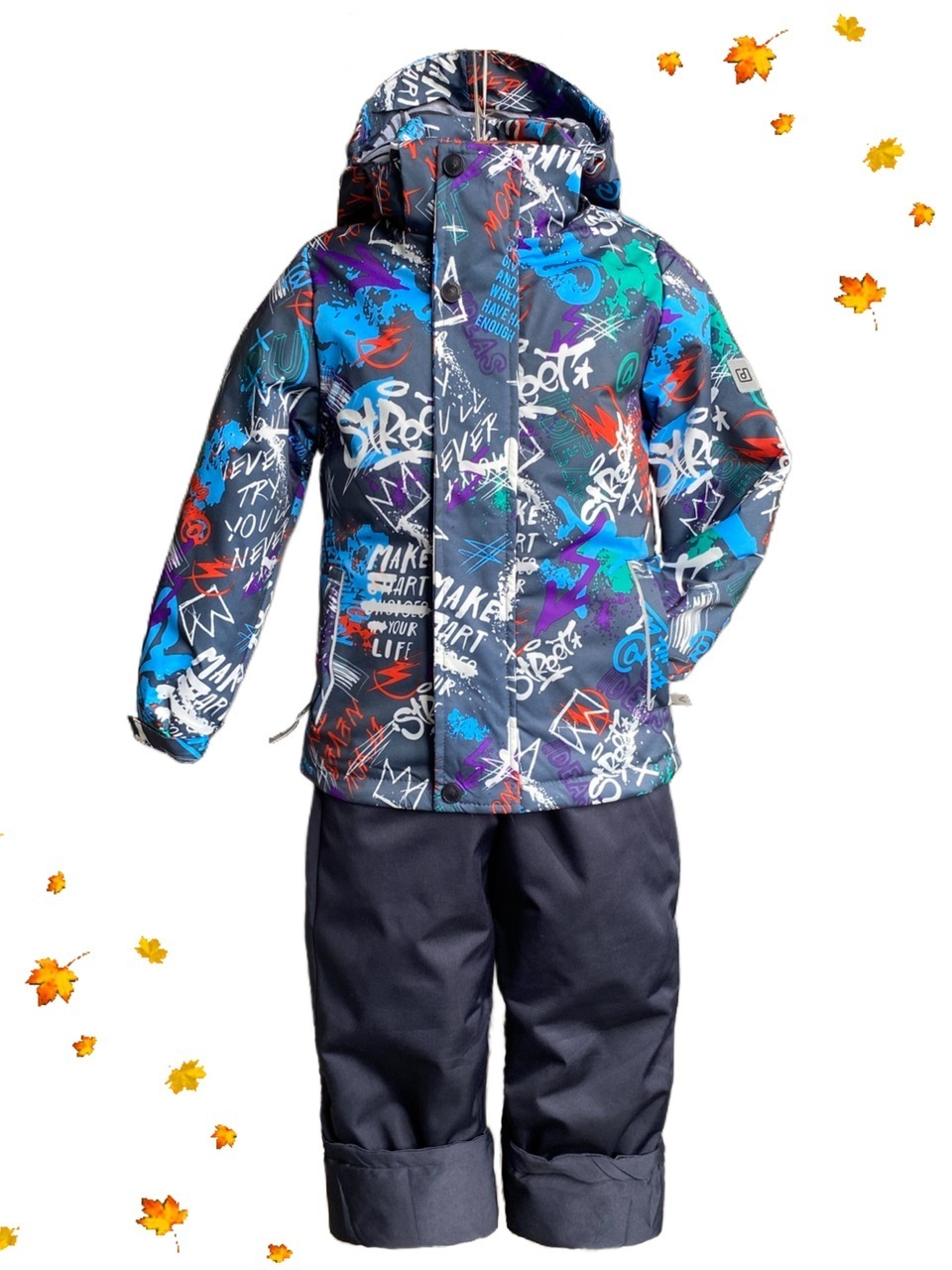 Комплект - куртка для мальчика и полукомбинезон